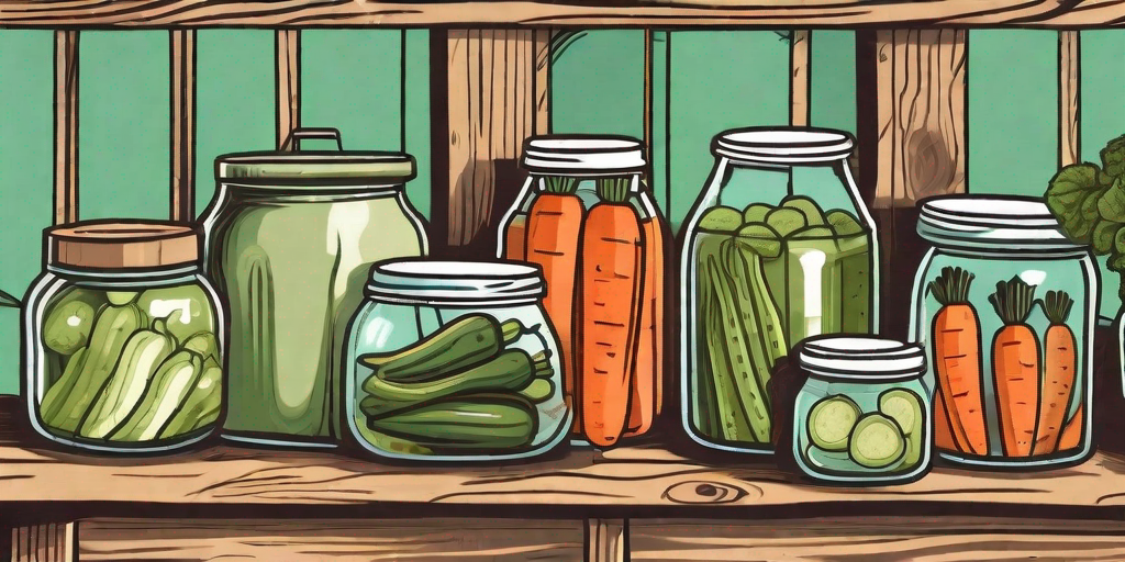 Various vegetables like cucumbers